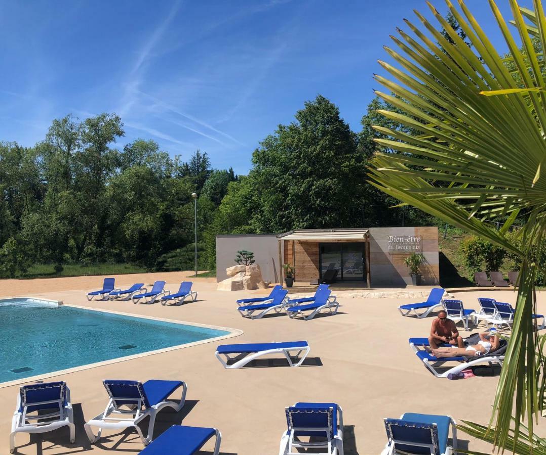 Camping Les Portes Du Beaujolais Anse Exteriör bild